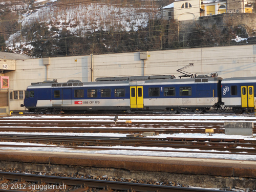 FFS RBDe 561 004-3 in Ticino